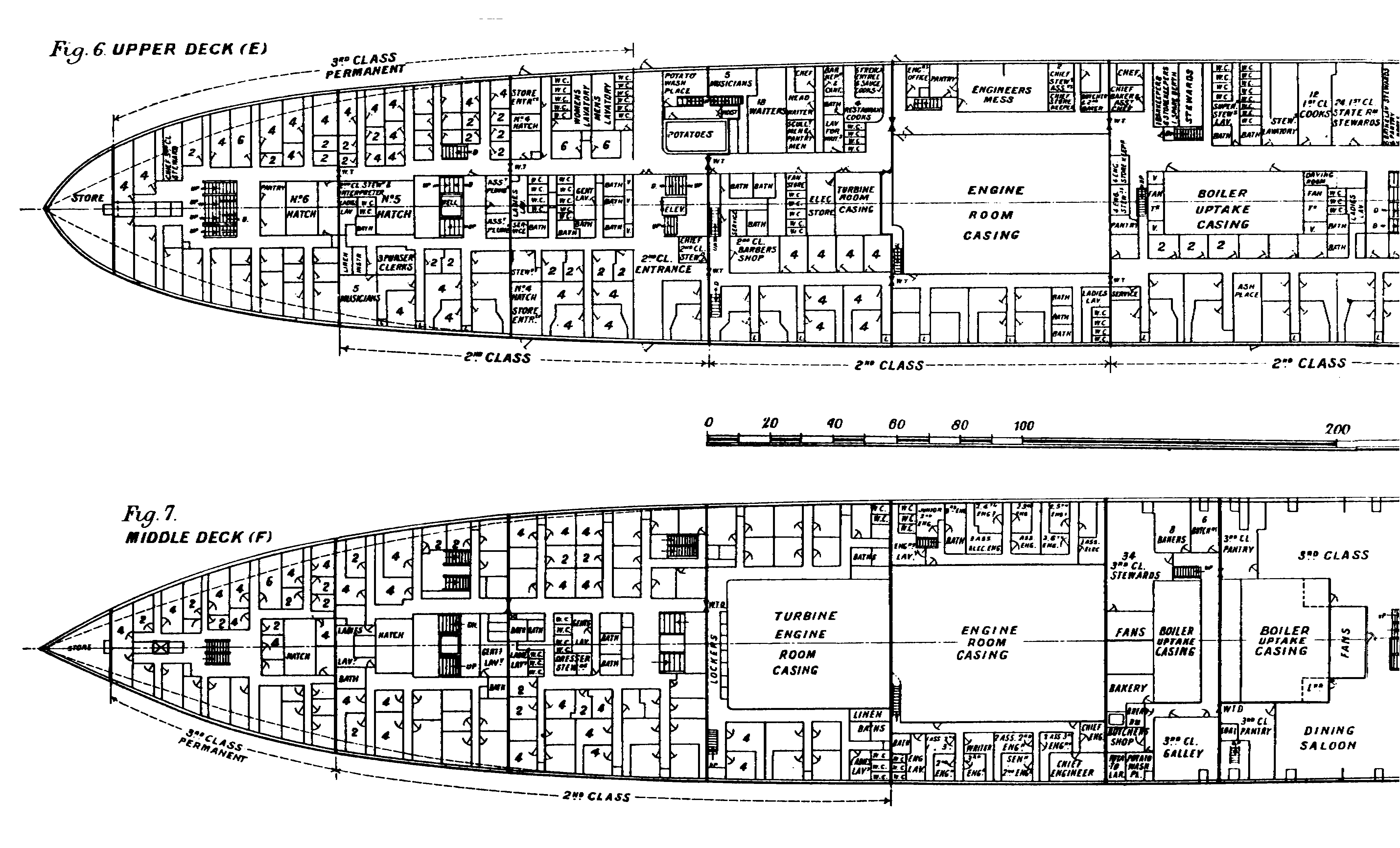 Titanic Deckplans - Download the RMS Titanic blueprints